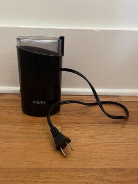 KRUPS Fast-Touch Electric Coffee/Spice Grinder (Black)